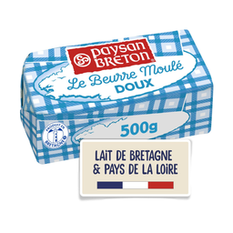 PAYSAN BRETON Beurre Doux Moulé PAYSAN BRETON