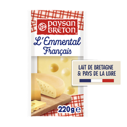 PAYSAN BRETON Emmental paysan breton - 220g