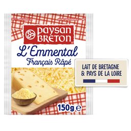 PAYSAN BRETON Fromage Râpé Emmental PAYSAN BRETON