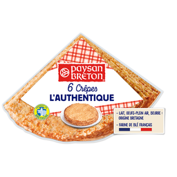 PAYSAN BRETON Crêpes "L'" PAYSAN BRETON, 6 unités soit 185g