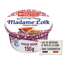 PAYSAN BRETON Fromage Fouetté Madame Loïk Figue Noix PAYSAN BRETON