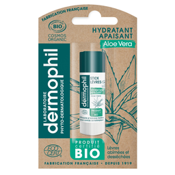 DERMOPHIL Stick Labial Reparador Aloe Vera Bio stick