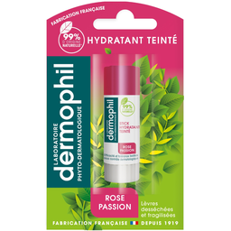 DERMOPHIL Stick Labial Hidratação e Proteção Tonalidade Rose Passion 4 g