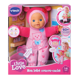 VTECH Litlle Love - Mon Bebe Coucou-Cache Rose