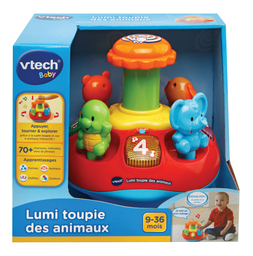VTECH Lumi toupie des animaux, la boîte