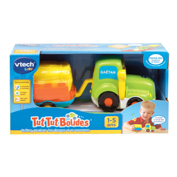 VTECH Tut Tut Bolides Véhicules avec remorque le véhicule