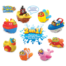 VTECH BABY Tut Tut Marins Bateaux et Animaux, le pack