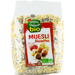 TERRES&CEREALES BIO Céréales muesli noisette sans sucres ajoutés Bio TERRES & CEREALES BIO