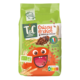 TERRES&CEREALES BIO Céréales riz soufflé au chocolat Bio TERRES & CEREALES BIO