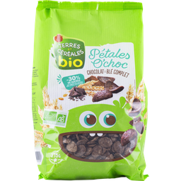 TERRES&CEREALES BIO Céréales pétales de blé complet au chocolat Bio TERRES & CEREALES BIO