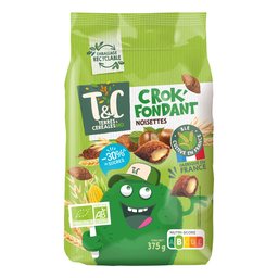 TERRES&CEREALES BIO Céréales noisette bio Crok'fondant TERRES ET CEREALES