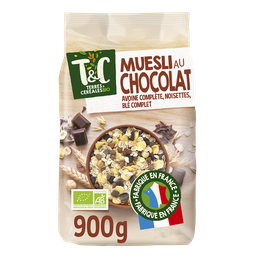 TERRES&CEREALES BIO Céréales muesli chocolat Bio TERRES & CEREALES BIO