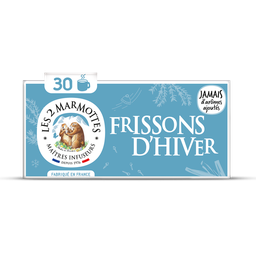 MARMOTTES LES 2 Infusion frissons d'hiver 30 sachets 45g