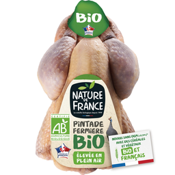 NATURE DE FRANCE Pintada bio de granja 1,352 kg