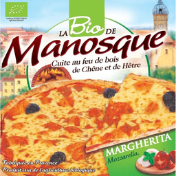 PIZZA DE MANOSQUE Margherita Bio 380 g