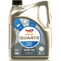 TOTAL Óleo de motor Quartz 7000 10W-40 Diesel 5 L