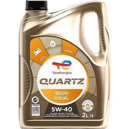 TOTAL Óleo de motor Quartz 9000 5W-40 Diesel 2 L