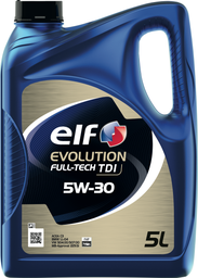 ELF Huile moteur FULL TECH TDI 5W30 5l