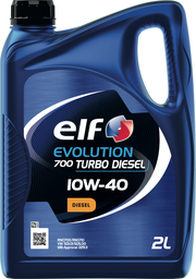 ELF Evolution 700 Turbo Diesel 10W-40 Aceite Motor Diesel 2 L