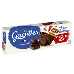 GAVOTTES Biscuits crêpe dentelle au chocolat noir
