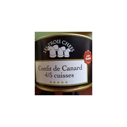 CONFIT Pato 4/5 Muslos Origen Francia 1K350 3Chefs