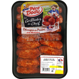 PERE DODU Aileron de poulet mexicain, DOUCE FRANCE, France 500 g