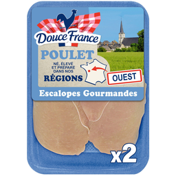 DOUCE FRANCE Escalope de frango 260 g