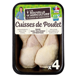 LA NOUVELLE AGRICULTURE Cuisses de Poulet Jaune LA NOUVELLE AGRICULTURE