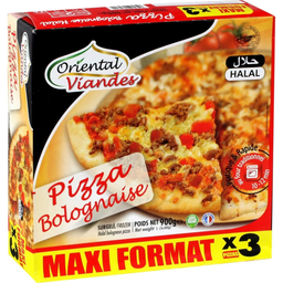 ORIENTAL VIANDES Halal Bolognese Pizza 300 g