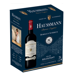 HAUSSMANN Bordeaux AOP Tinto 3 L