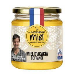 LES COMPAGNONS DU MIEL Miel de Acacia de Francia 375 g