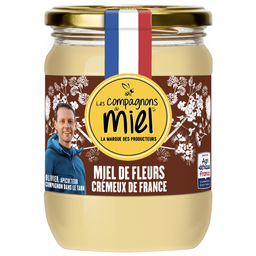 LES COMPAGNONS DU MIEL Miel de flores cremoso origen Francia 750 g
