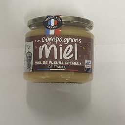 LES COMPAGNONS DU MIEL Miel de flores cremoso Agriéthique 375 g