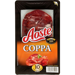 AOSTE Coppa finement poivrée 10 tranches 100 g