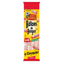 JUSTIN BRIDOU bâton à croquer nature X4 160g
