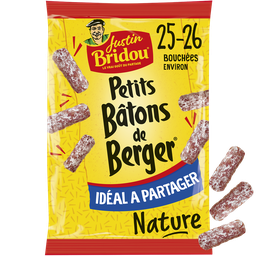 JUSTIN BRIDOU Saucisson Bâtonnets Sec JUSTIN BRIDOU