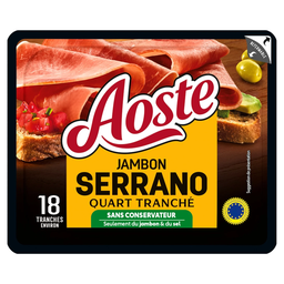AOSTE Le Quart presunto serrano fatiado 220 g