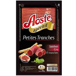 AOSTE Ptites Tranches Jambon 90 g