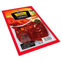 MORONI César Chorizo fuerte en lonchas 100 g