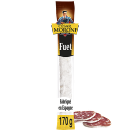 CÉSAR MORONI Saussion fuet recette catalane le saucisson de 170 g
