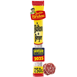 JUSTIN BRIDOU Bâton de Berger Salpicão Seco Original 250 g
