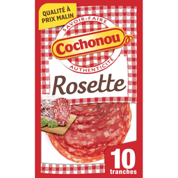 COCHONOU Rosette goût intense 10 grandes tranches 93 g
