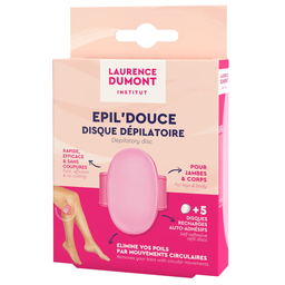 LAURENCE DUMONT Epilateur disques avec recharges 5 disques 1 épilateur