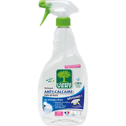 L'ARBRE VERT Bathroom Anti-Limescale Spray White Vinegar 740 ml