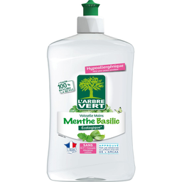 L'ARBRE VERT Dishwashing Liquid Mint Basil 500 ml