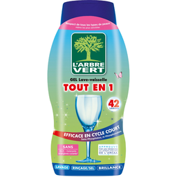 L'ARBRE VERT All-in-One Dishwashing Gel 720 ml