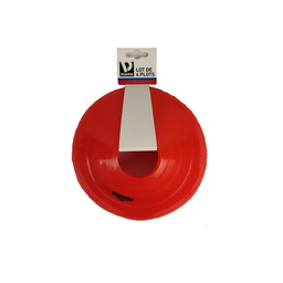 DUARIG Cones de treino Vermelho, pack de 4