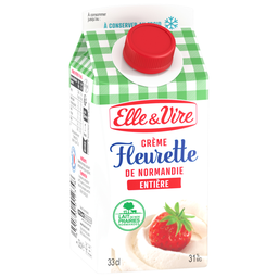 ELLE & VIRE Crème Fleurette Entière 31% Mg ELLE & VIRE