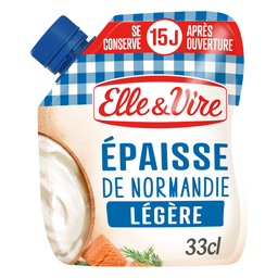 ELLE & VIRE Crème Fraiche Épaisse Légère ELLE & VIRE