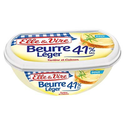 ELLE & VIRE Manteiga Tenra Suave Ligeira 41% MG 250 g